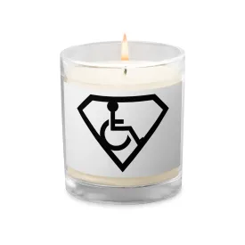 Adaptive Logo Glass Jar Soy Wax Candle