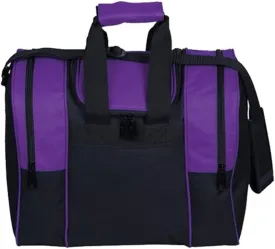 Bowlerstore Products Comet Single Bowling Bag - Black/Purple