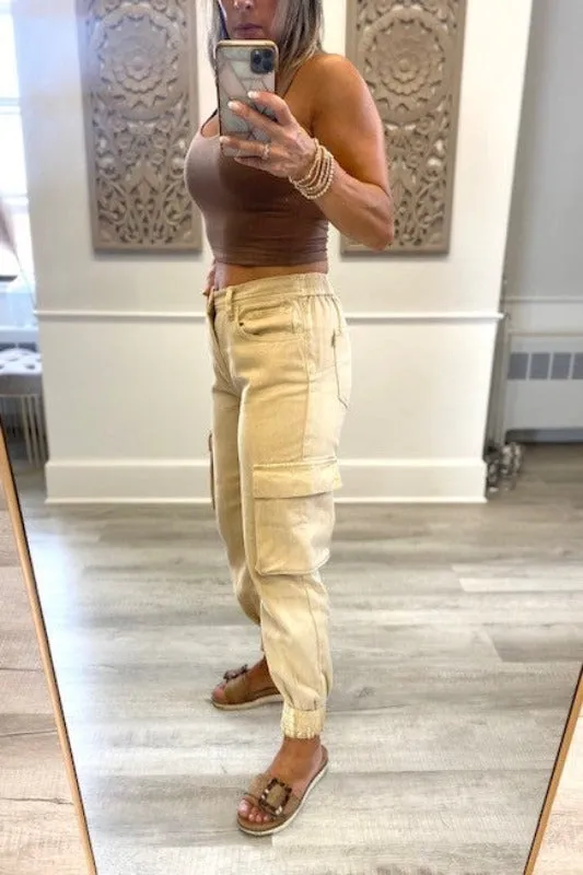 CARGO JEAN KHAKI