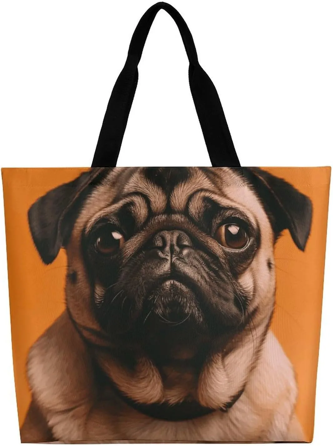 Color Skull Pictures Tote Bags, Reusable Grocery Bags, Large Shopping Bag, Shoulder Bag for Women