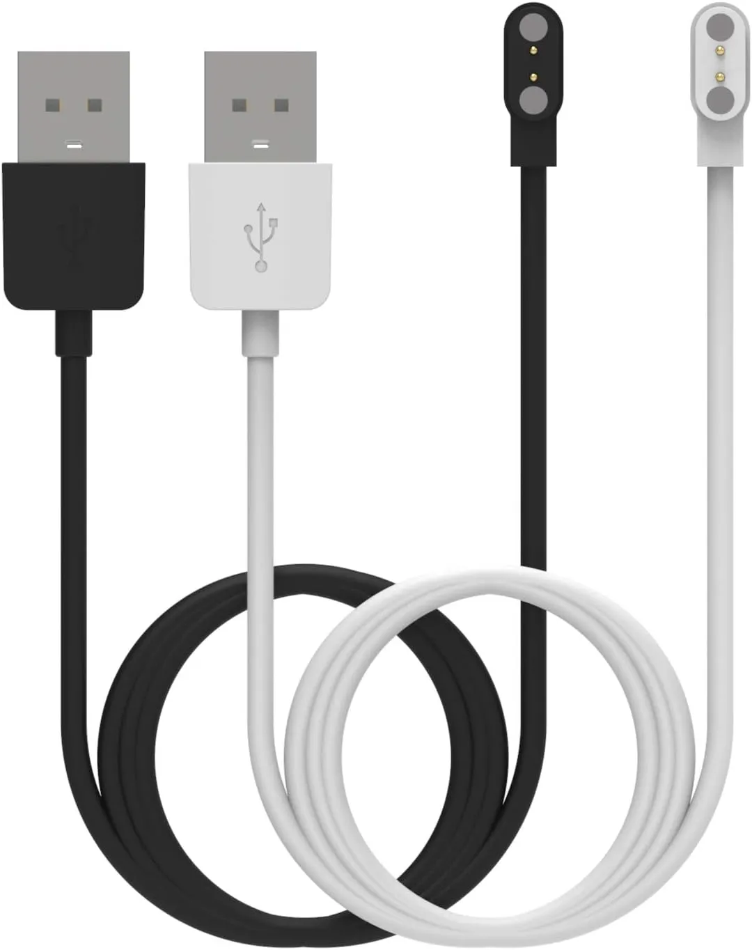 FitTurn 2 Pack Charger for HidrateSpark PRO Smartest Water Bottle Charging Cable, Replacement USB Charger Cable Dock for Hidrate Spark PRO Steel/Tumbler Stainless Steel Smart Bottle Accessories