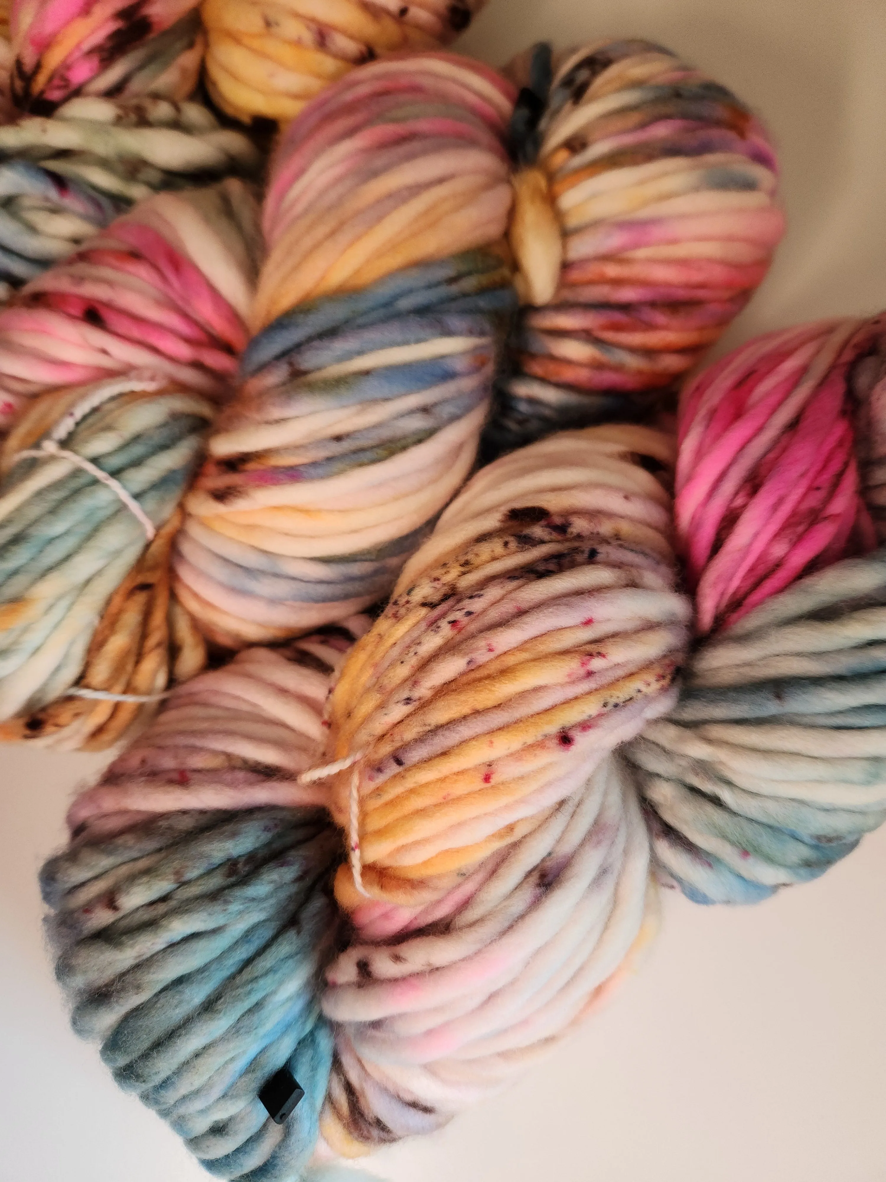 Honey and Clover | Hand Dyed Merino Wool Super Bulky | It's (Not So) Fall Y'all!
