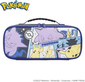 Nintendo Switch Cargo Pouch Compact (Pikachu, Gengar, & Mimikyu) - Split Pad Compact Compatible Travel Case - Officially Licensed by Nintendo & Pokmon