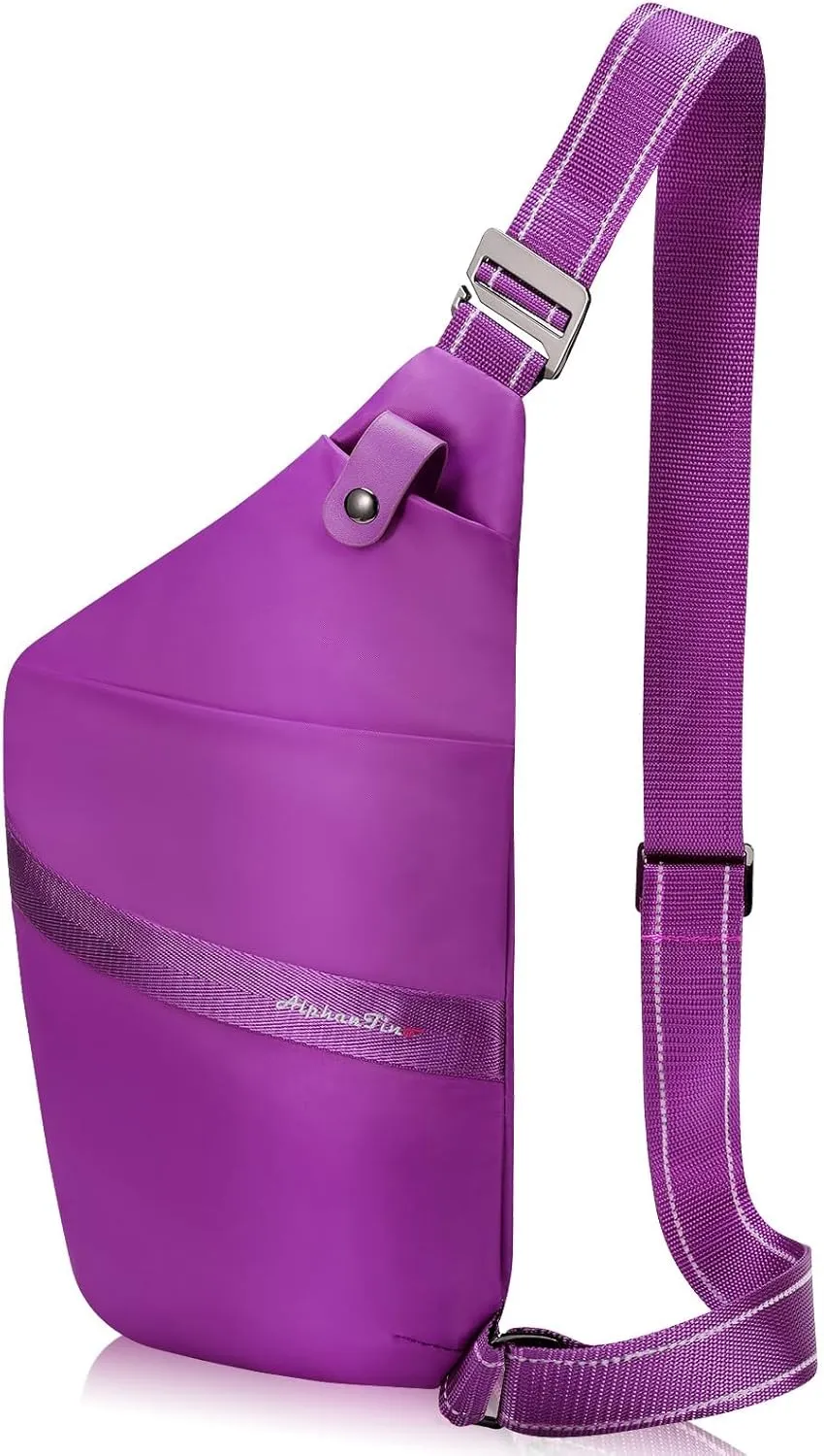 Sling Bag For Men Women Slim Anti-theft Crossbody Shoulder Daypack Lightweight Ergonomics Personal Flex Bag