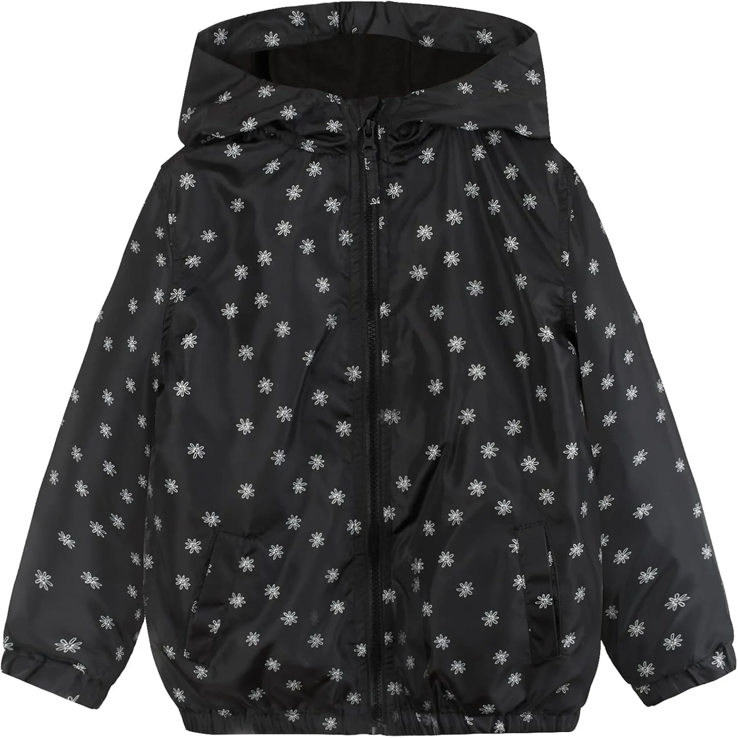 SUNDAY ROSE Boys Girls Rain Jackets Lightweight Waterproof Hooded Raincoats Windbreakers for Kids