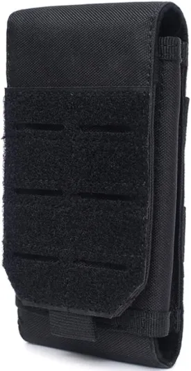 Universal Tactical Molle Mobile Phone Holster Belt Smartphone Strap Pack Utility Military Small Pouch Mini Waist Bag for iPhone 12ProMax/12Pro/12/11ProMax/11/X/8P/8/7P/7/6 5.5" Phone